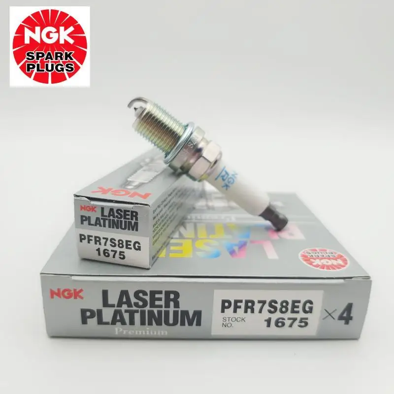 NGK 06H90560 PFR7S8EG 1675  Dual Platinum Spark Plug For VW Golf Eos Jetta Audi  A3 A4 A5 A6 Q5 R8 S5 TT Passat Tiguan 1.8/2.0T