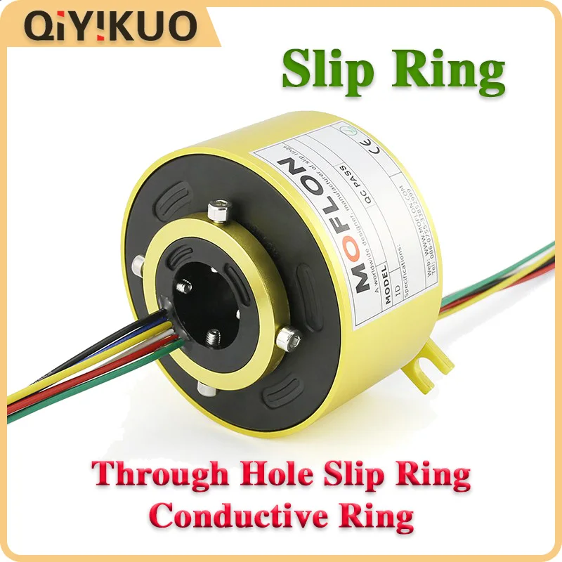 

Through Hole Slip Ring MT2586 360° Rotation Conductive Japan NSK Bearing Inner 25.4 2 4 6 8 12 to 24 Sets