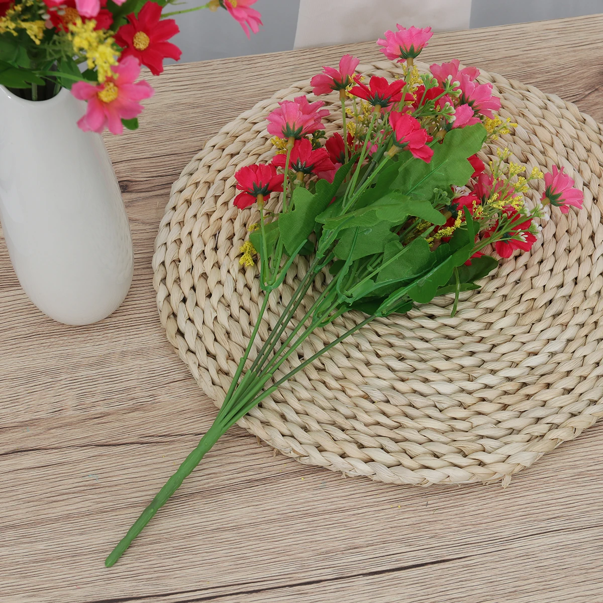 

10 Pcs Artificial Daisy Flowers Lifelike Home Office Party Decoration False Plants Simulation Flower Arrangement