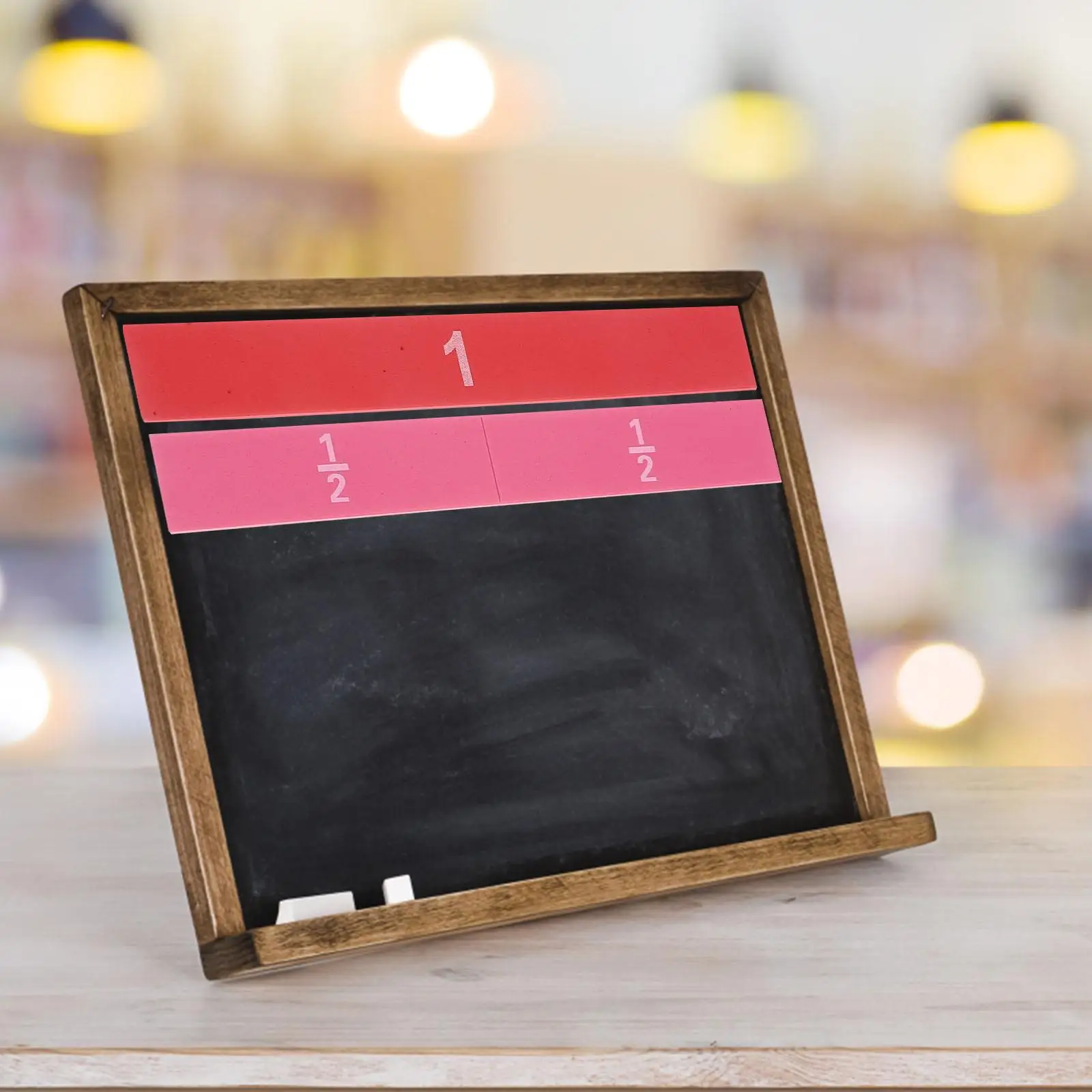 Fraction Teaching Aids Kids Tools Number Cognitive Toy Tile Cognition Trays Eva Child