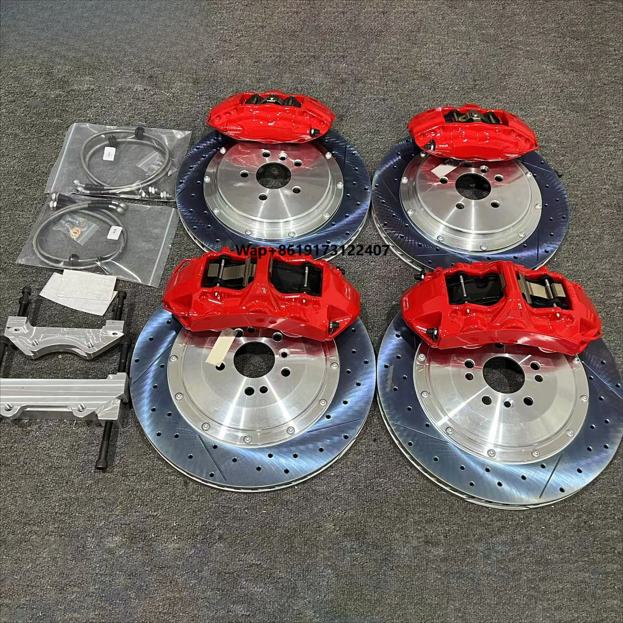 Upgrade Large Brake System Pads Brakes Rotor Kits for 79 E46 2018 R33 Gtr W140