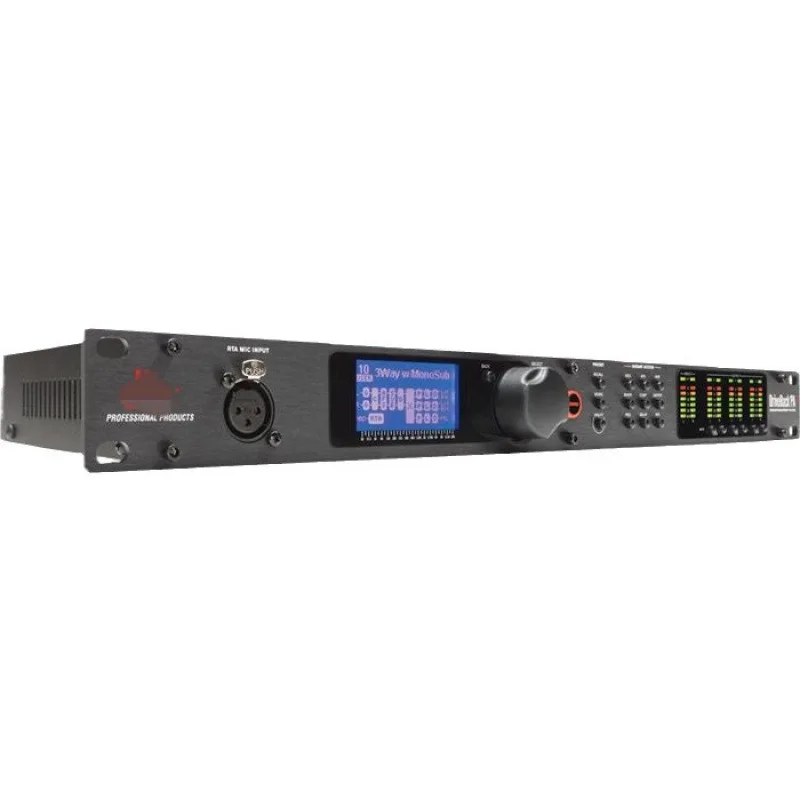 PA2 professional bar stage performance speaker line array frequency division 2 input 6 output digital audio processor