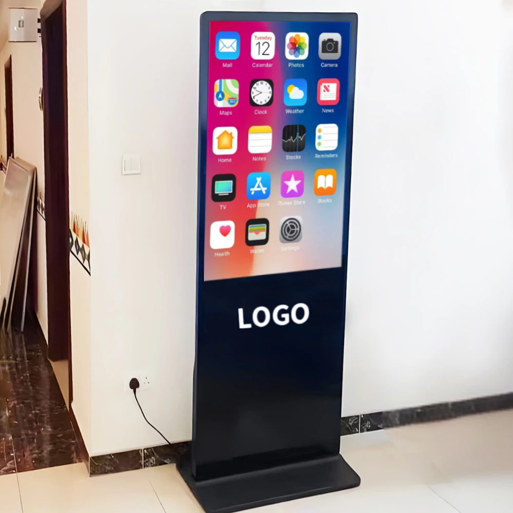 

43 55-дюймовый ЖК-рекламный напольный стенд Дисплей Оборудование Digital Signage Рекламный киоск Цифровой монитор вывесок