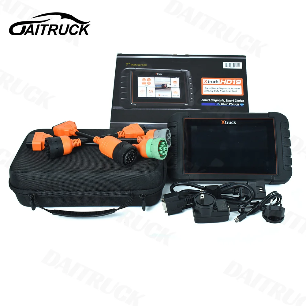 Xtruck HD19 Diesel Truck Diagnostic Scanner & Heavy Duty Truck Scan Tool