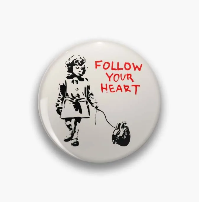 banksy pins Broches  Brooch  Collar  customized cute anime Metal  Funny  Badge  broche cute