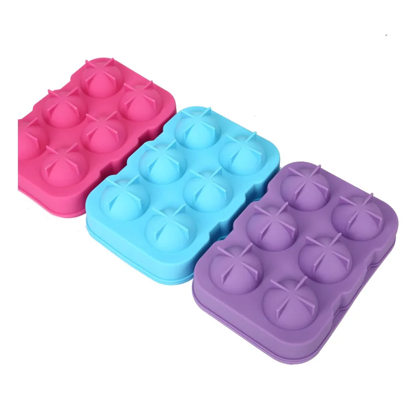 

Silicone Ice Ball Maker Large 3D Big Round Sphere High Balls Ice Shape Cube Mold Tray for Freezer Whiskey Cocktail Bar Tools