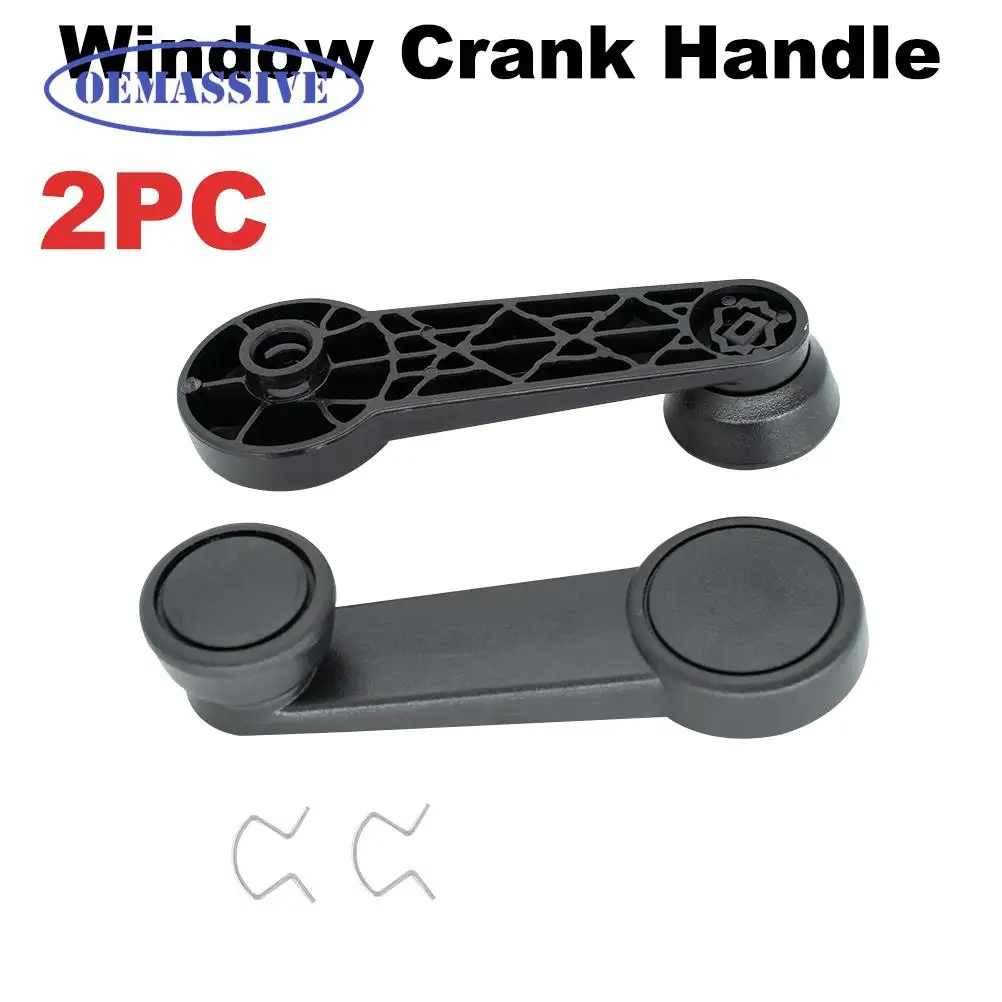 OEMASSIVE 2pcs Car Window Winder Crank Handle For Ford Transit Connect MK5 MK6 MK7 Escort Fiesta KA Focus MK1 MK2 Replacement