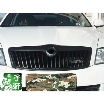 스코다 옥타비아 2010-2013용 레이싱 프론트 범퍼 그릴, 바디 키트 액세서리, 자동차 부품, 에어 인테이크 그릴 6 best sales 스코다 옥타비아 그릴 - №3