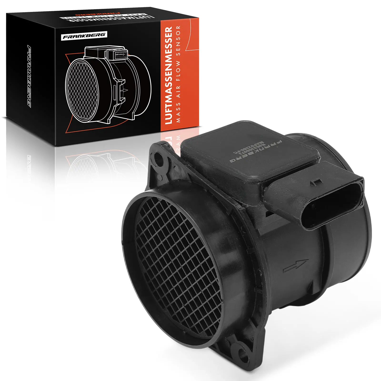Frankberg 1x luchtmassameter voor Mercedes-Benz C-Klasse CL203 S202 S203 W203 CLK A208 C208 E-Klasse S210 W210 SLK R170 5WK9613Z