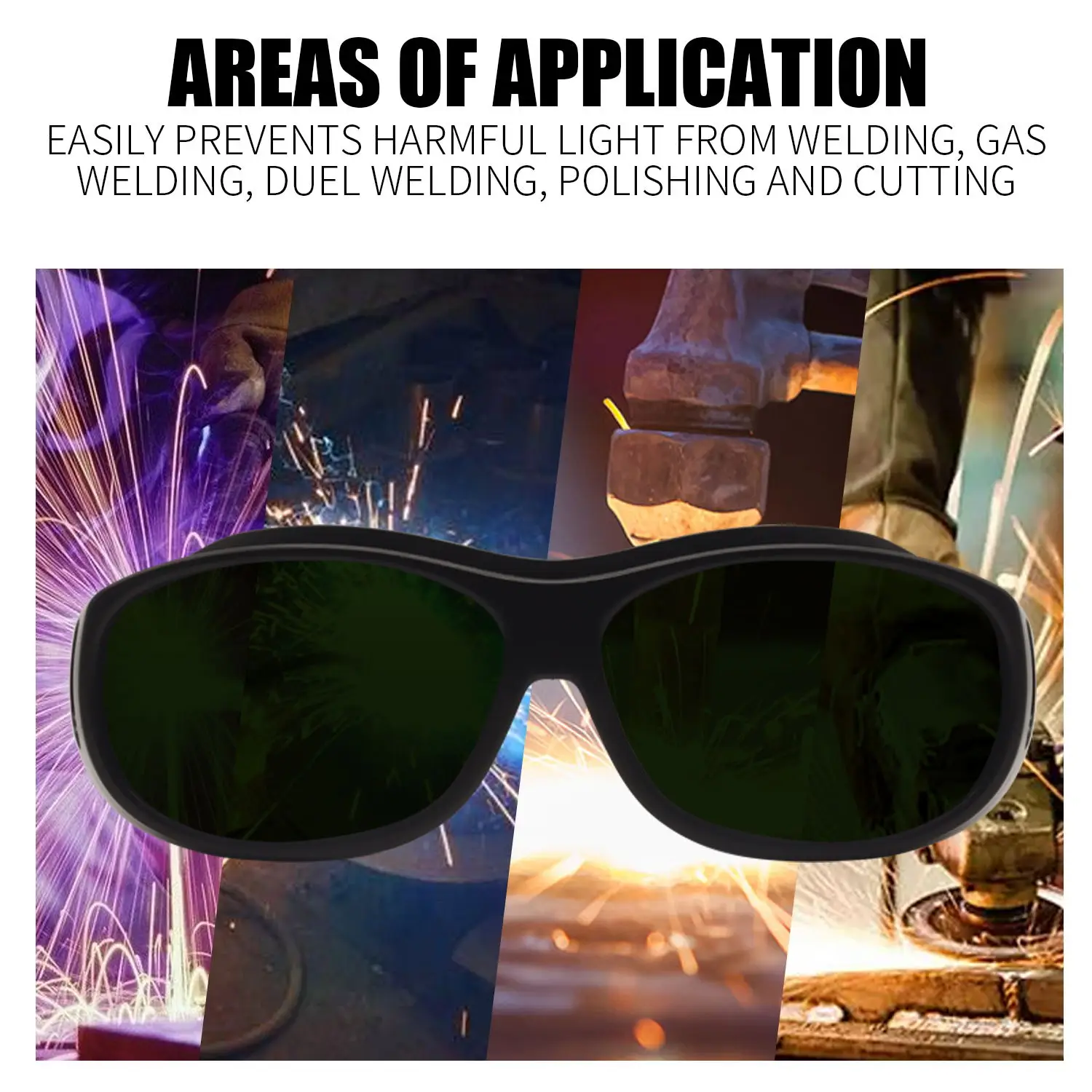 Welding Welder Goggles Gas Argon Arc Weld Laser Protective Glasses Safety Working Protection Equipment Eyes Protector Eyewear