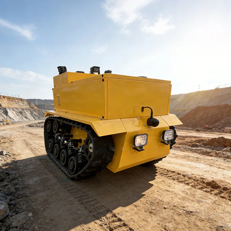 Electric remote control automatic obstacle avoidance intelligent navigation crawler , pipeline detective monitoring
