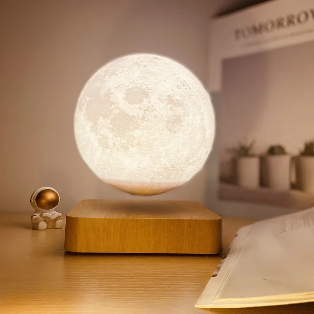 HCNT Amazon hot sales levitating moon lamp star moon light for home decoration