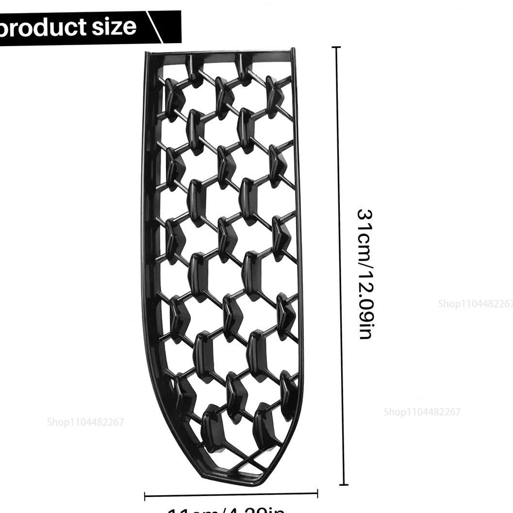 

For Mazda CX30 CX-30 2020-2021 Car Front Lower Grille Bumper Grille Cover Decoration