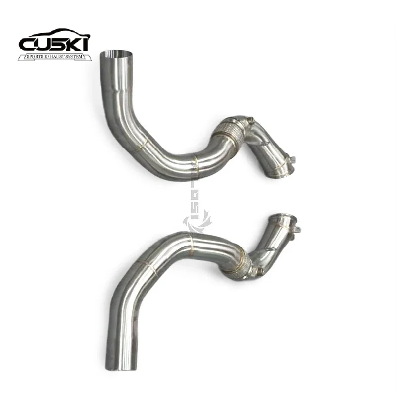 Downspout di scarico adatto per BBMW X5M F95 4.4TT 2020-2024 raccordi di scarico in acciaio inossidabile sistema di scarico