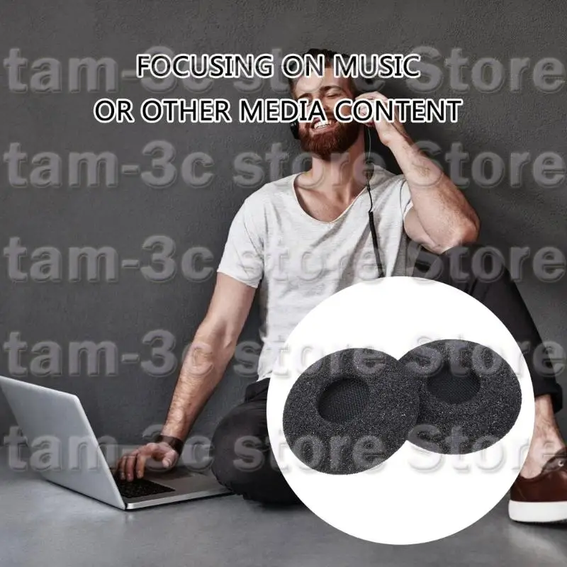 D0UA 1 Пара ушная подушка для ушных подушек для Biz 2300 2400 GN2000 CORDED Active Active Choine Cancel