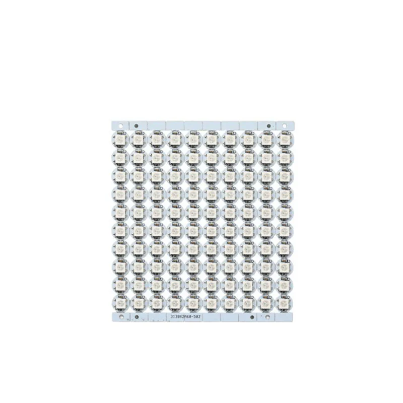 100X DC5V WS2812B LED Individually Addressable RGB Dream Color LED With Black/White Heatsink 5050SMD RGB Built-In WS2811 IC
