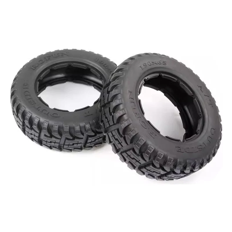 

ROFUN Ruofan Upgraded Baja 5T SC Front Wheel All Terrain Tires 190 * 65 2 Pack 95280