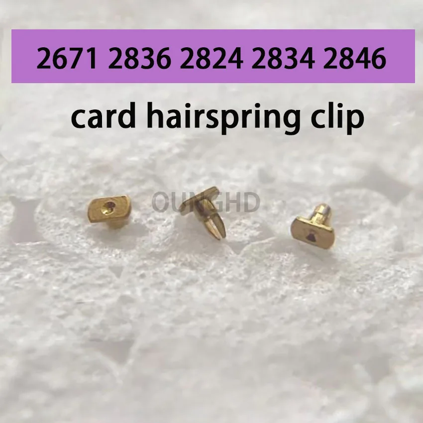 

Fast and slow card hairspring clip, equipped with 2836 2824 2834 2671 2688 movement, universal and brand new