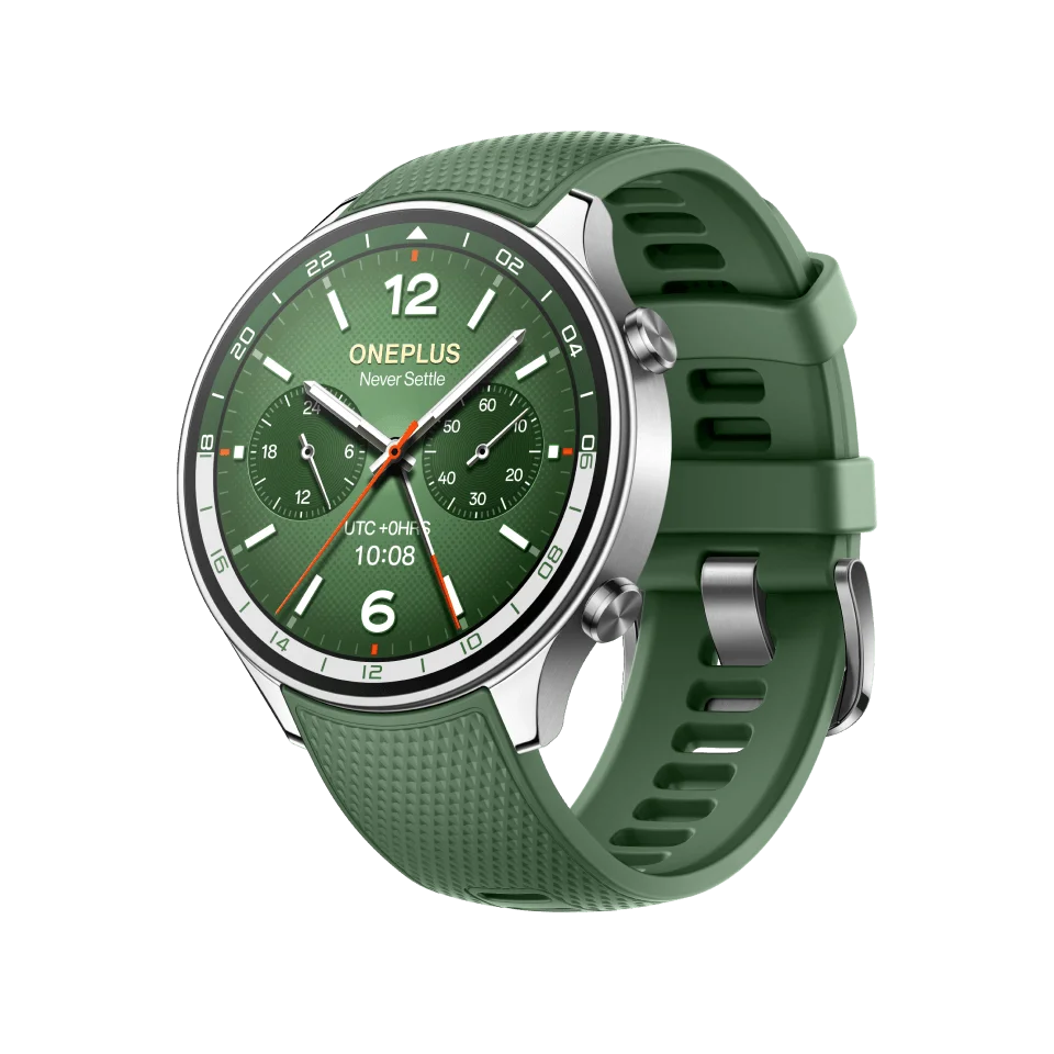 OnePlus Watch 2R Smartwatch 1.43'' AMOLED-scherm Snapdragon W5 Gen 1+ ​ BES2700 100H Batterijduur WiFi Wear OS van Google GPS 2024