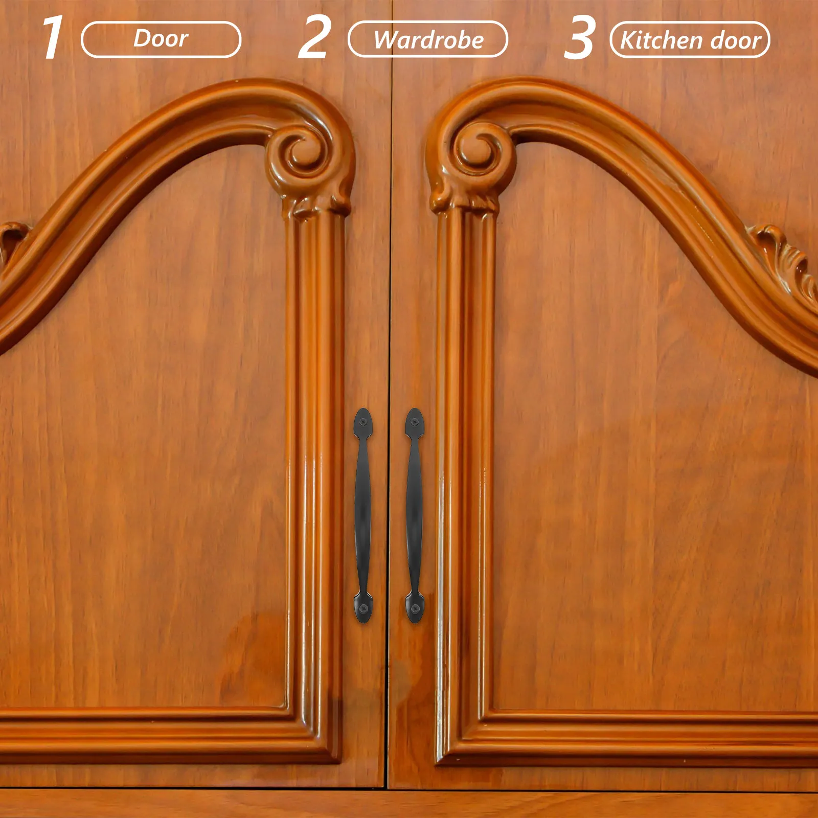 

2 шт. металлические винтажные ручки для шкафов из цинкового сплава, прочные дверные ручки, рустикальные мебельные ручки для ящиков, для гардероба и кухонных шкафов