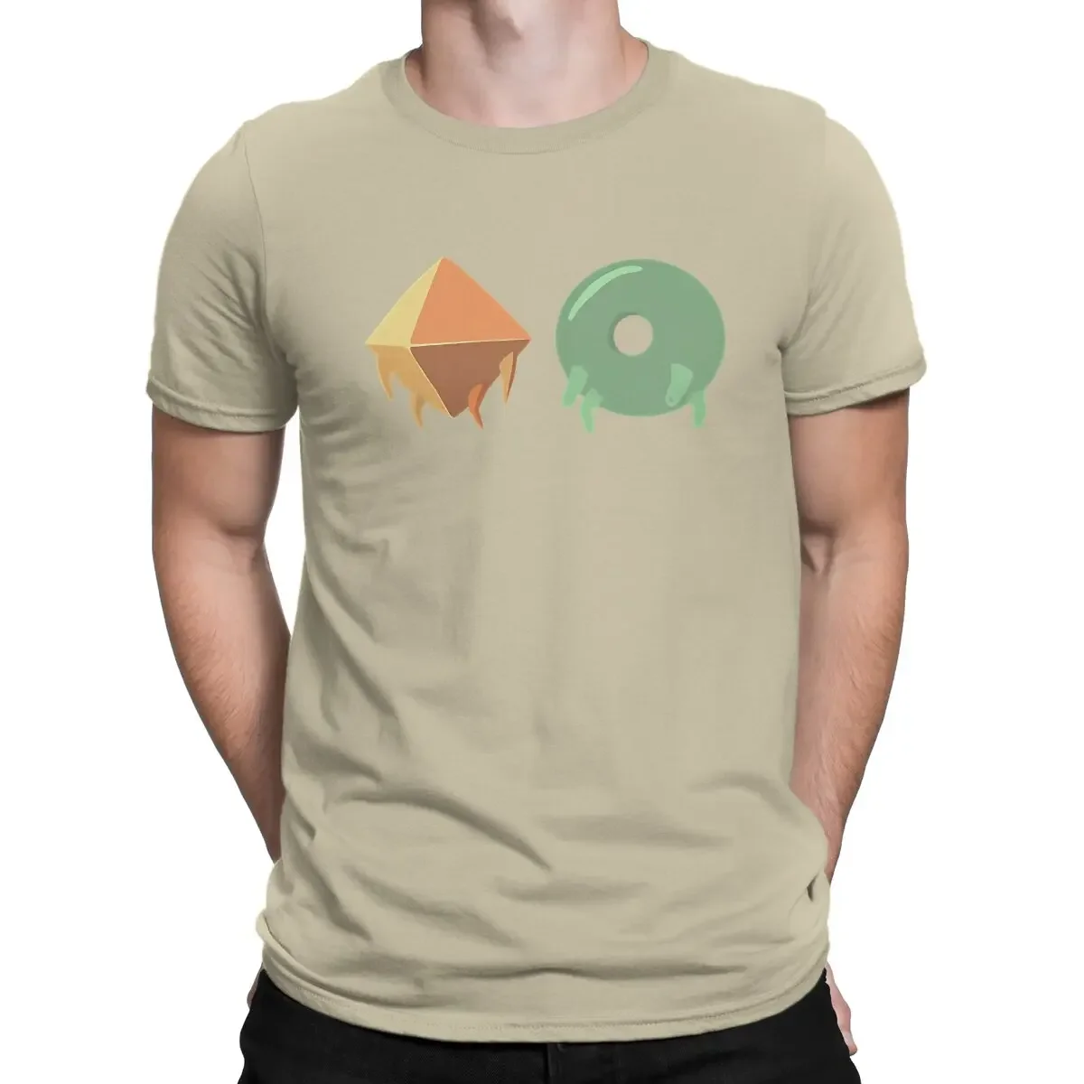 Men Round Collar Pure Cotton T Shirts Slay the Spire Game Short Sleeve Tee Shirt   Leisure Donu And Deca T-Shirts Adult Clothing image 2