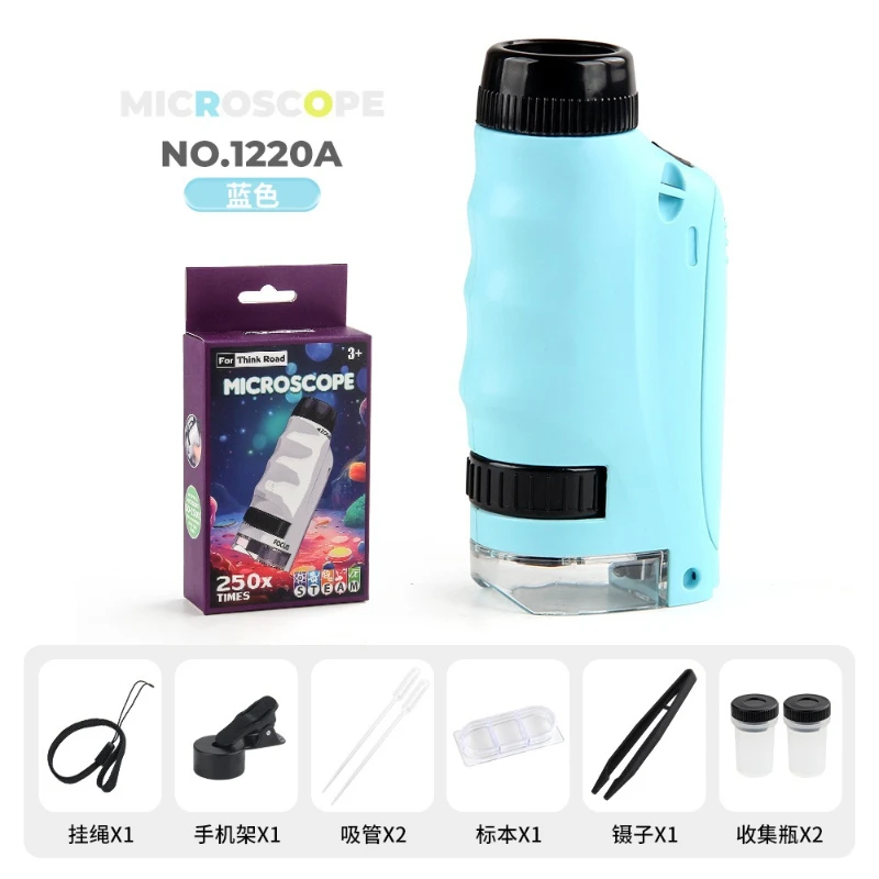 Portable outdoor mini handheld microscope for room decoration