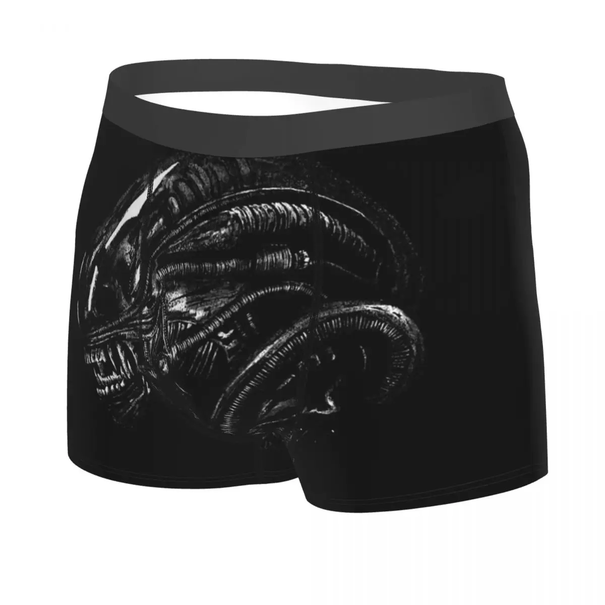 Xenomorph Essential Alien Men's Boxer Briefs special Highly Breathable Underpants High Quality 3D Print Shorts Birthday Gifts