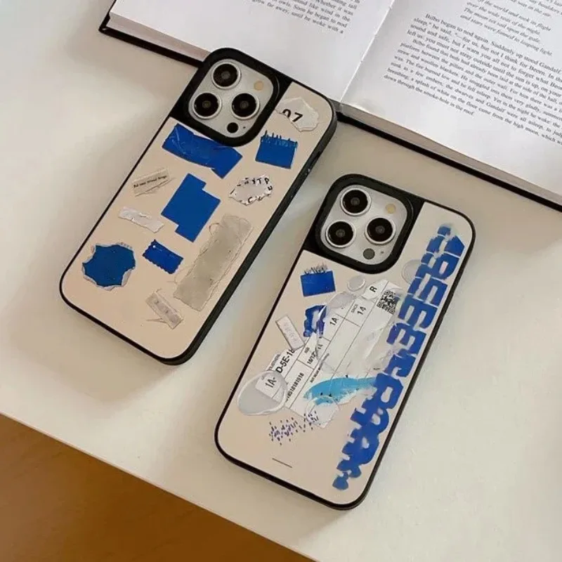 

Popular Fashion Tag Mirror Phone Case Cover for IPhone 11 12 13 14 15 16 Pro Max Case for IPhone 16 Pro Max