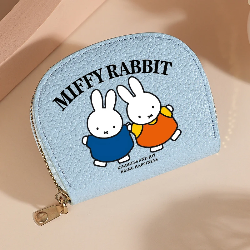 Милый-кошелек-зайчик-Миффи-из-искусственной-кожи-для-женщин-с-отделениями-для-id-карт-мультяшный-дизайн-с-кроликом-короткая-молния-многофункциональный-для-монет-полукруглый