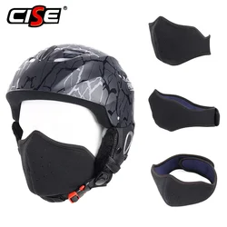 Winter Fleece Motorcycle Half Face Mask Balaclava Moto Motocross Helmet Liner Motorbike Riding Biker Windproof Masks Men Women