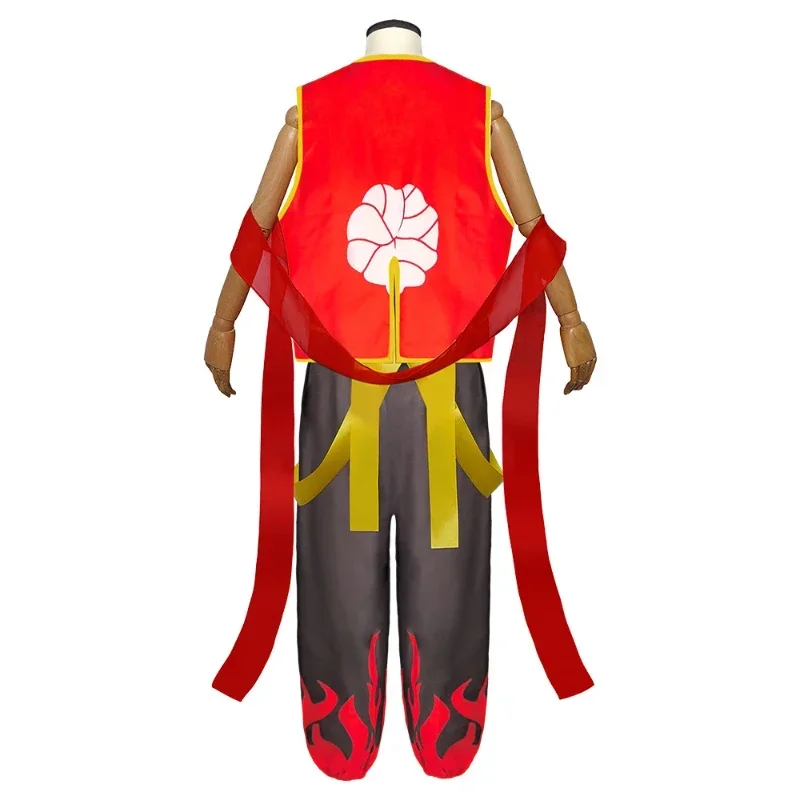 2025new nezha démon enfants itinérant mer nezha cos cosplay nezha conjunto completo pour enfants traje de cosplay