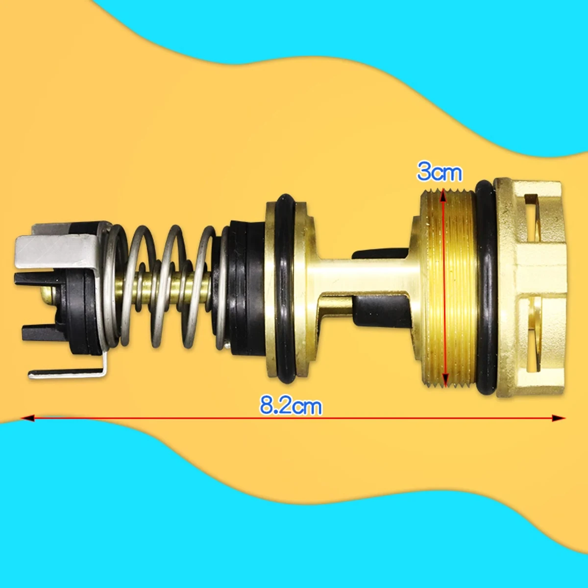 

Brass Boiler Valve Cartridge for VIESSMANN Gas Boiler Valve Cartridge Replace