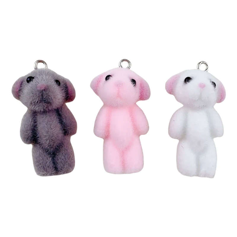 

Bear Keyrings Multifuntional Bag Accessory Lovely Soft Bear Bag Pendant