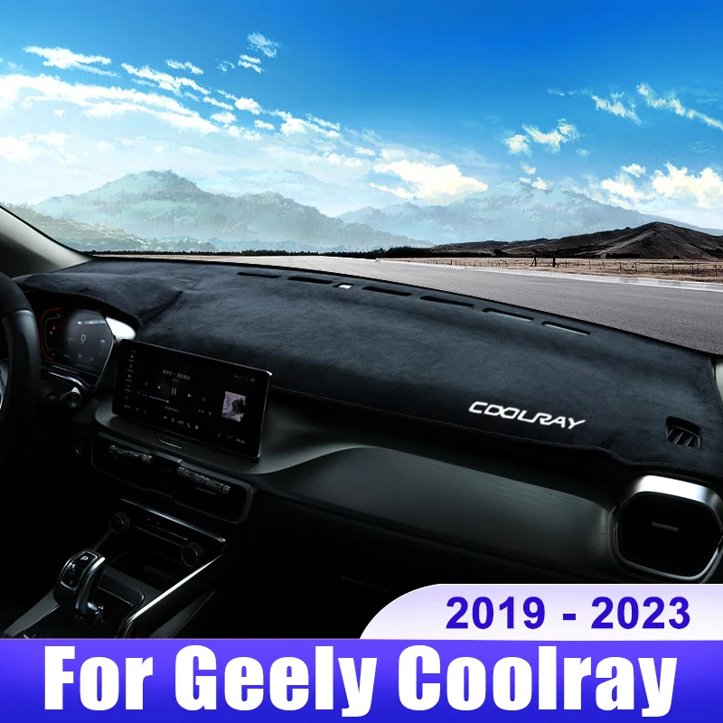 

For Geely Coolray SX11 2019 2020 2021 2022 2023 Car Dashboard Cover Dash Mat Sun Shade Pad Accessories