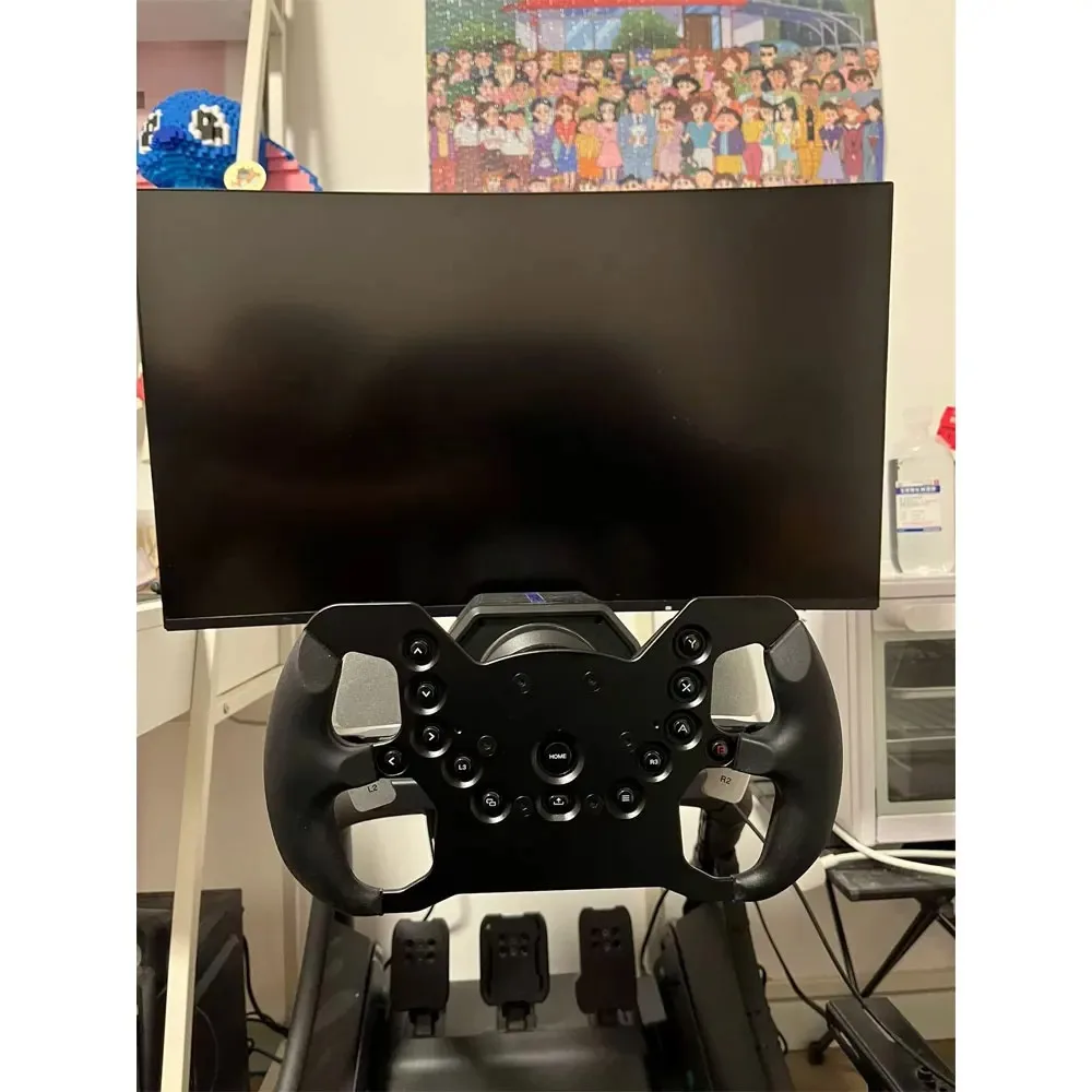 ECANNON EC99 عجلة القيادة حافة صيغة سيم سباق عجلة ريم غير مدمرة لاستبدال PXN V99