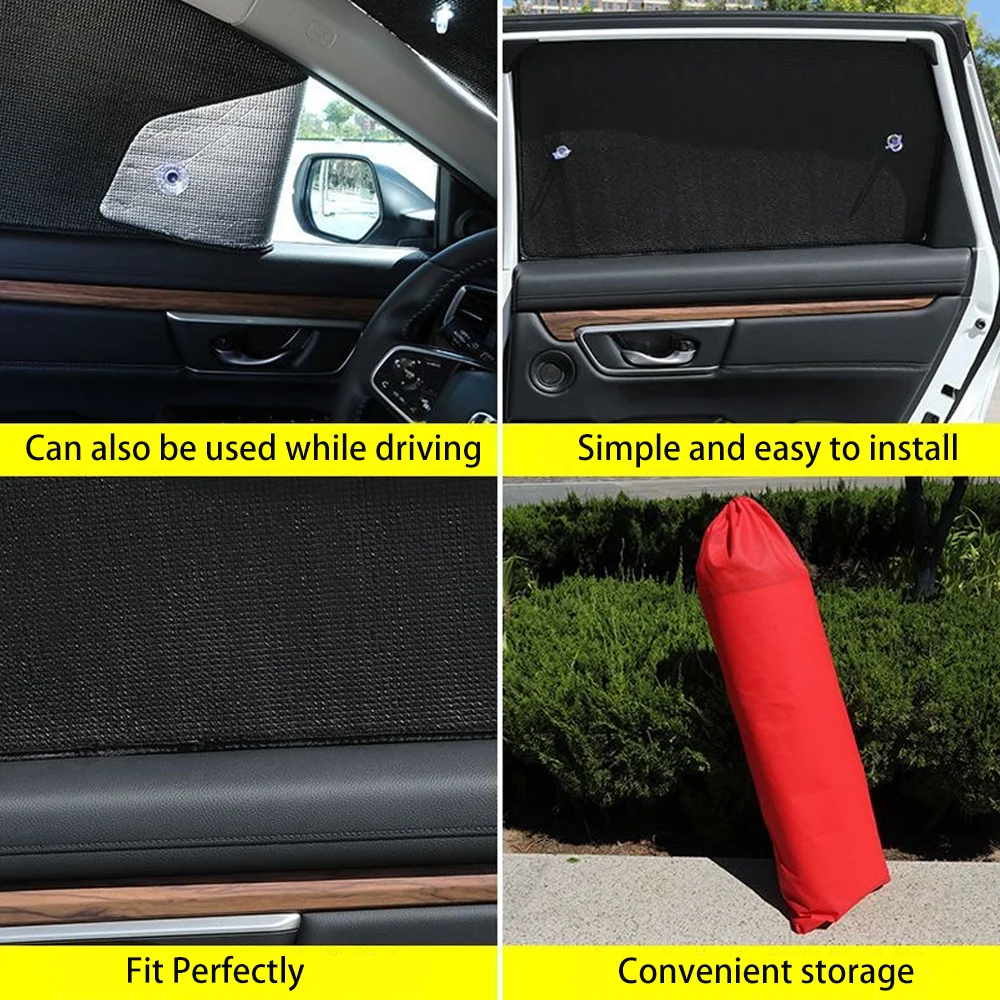 For Chevrolet Holden Trax Tracker U200 TJ 2013~2022 Car Sunshade Side Window Windshield Sun Shade Protector Parasol Accessories view 3