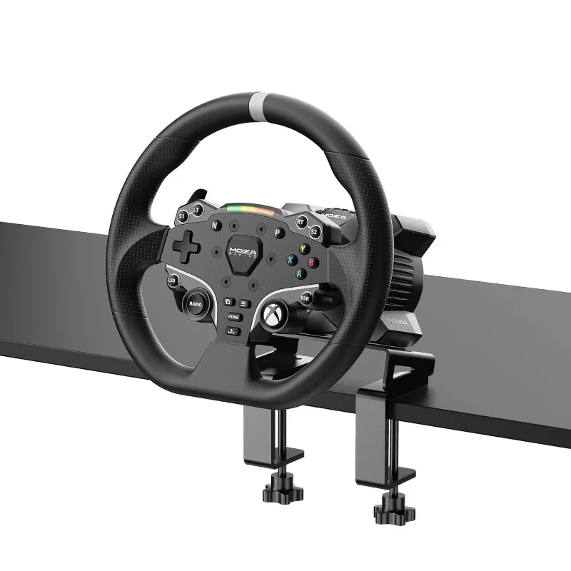 R3 Licensed Steering Wheel and Pedals Bundle for Xbox & PC: 3.9Nm Direct Drive WheelBase, 11-inch Racing Wheel, Pedals