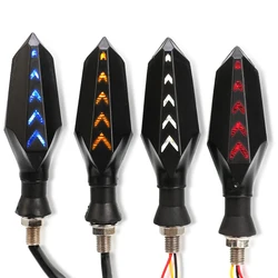 For Honda XLV 600 650 700 TRANSALP 1800 12V LED Motorcycle Turn Signals Light Amber Flasher Stop Tail Lamp Indicator Lighting