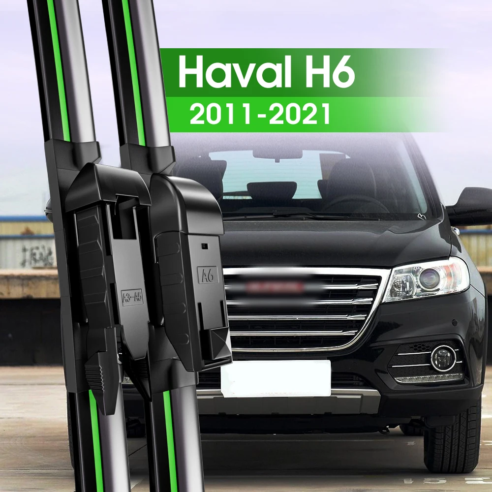 

2pcs Front Windshield Wiper Blades For Great Wall Haval H6 2011-2021 2012 2014 2015 2017 2018 2020 Windscreen Window Accessories