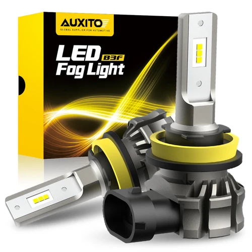Imagen 1 del producto AUXITO 2 uds lámpara antiniebla para coche H11 H8 LED Canbus sin errores H10 H16(JP) H27 880 luces LED antiniebla de conducción blanco dorado amarillo