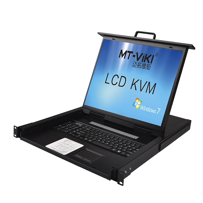 

19-дюймовый KVM-переключатель VGA LCD, 16 портов + 16 кабелей, MT-VIKI, 16 в 1, выходная стойка 1U, консольный ящик KVM, ЖК-переключатель KVM