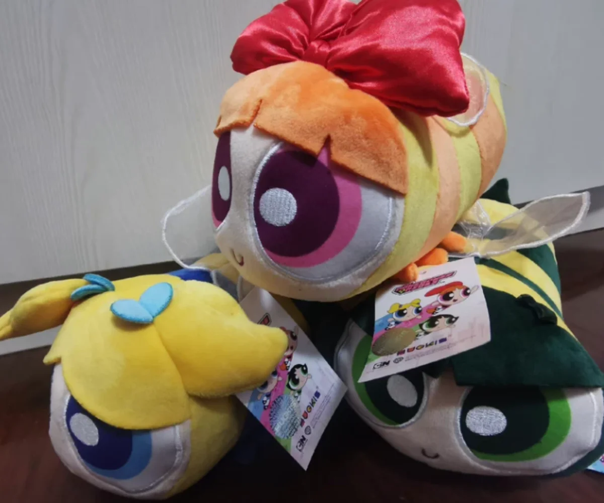 

In Stock New Powerpuff Girls Bee Plush 20cm Kawaii Stuffed Toy Cartoon Insect Doll Gift