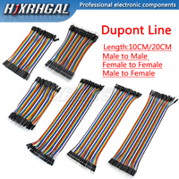 Dupont Line 120pcs 10cm 20CM Male to Male + Female to Male and Female to Female Jumper Wire Dupont Cable for arduino DIY KIT