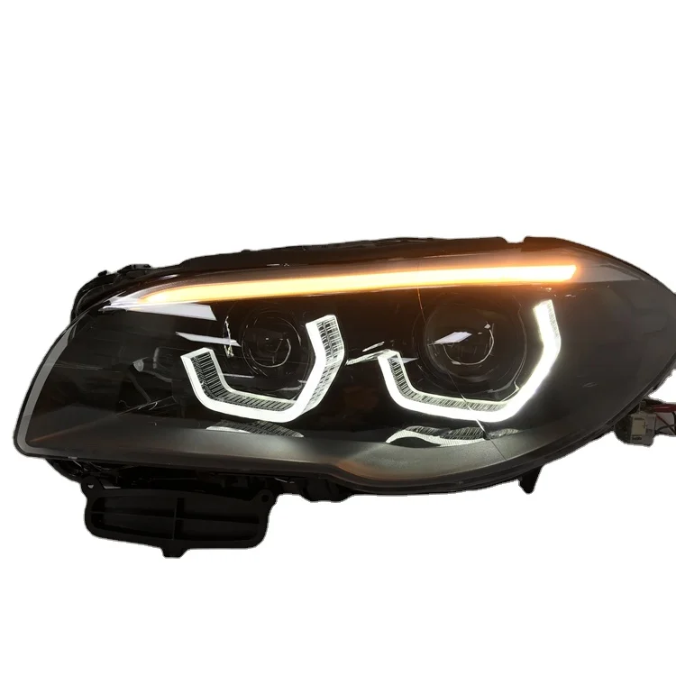 BiLED projector lens headlight for 2010-2013 F10 without AFS