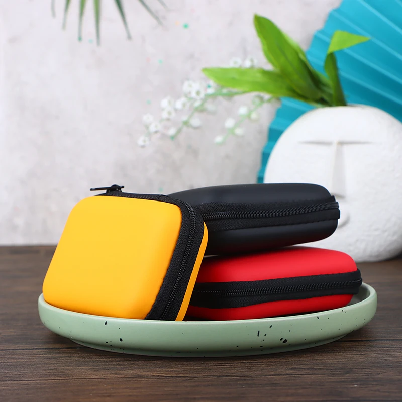 1Pc Mini Camera Case Bag Multi-functional Earphone Bag Video Waterproof Digital Portable Bag EVA Storage Box Storage Bag