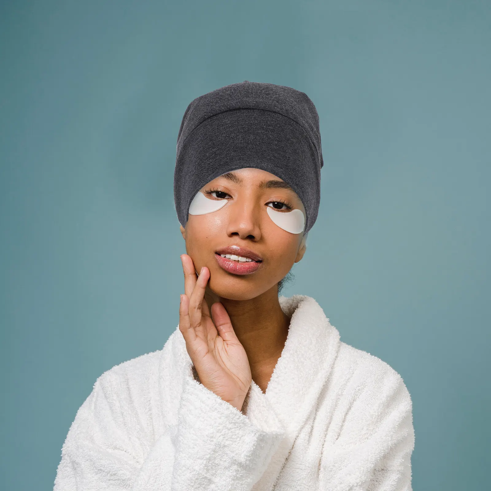 

1Pcs Chemo Sleeping Cap Elastic Cotton Hair Protective Lightweight Sleep Hat Night Bonnet for Women Hair Care Sleeping Cap