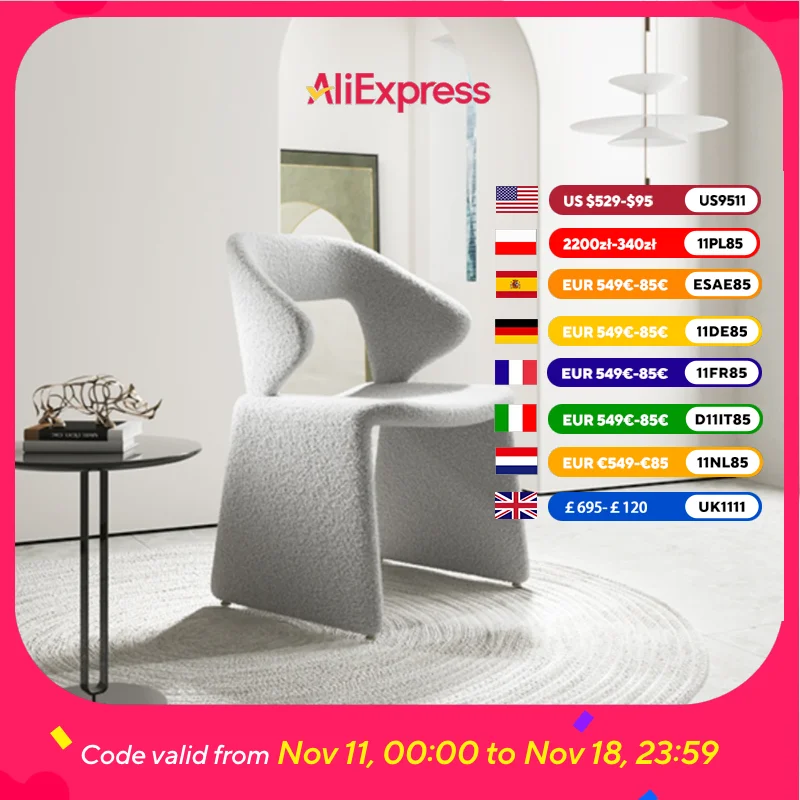 심플한 디자인의 편안한 의자, 등받이 쿠션, 모던 디자이너 의자, 편안한 의자, 북유럽 안락 의자, 라운지, Muebles Para Casa 가구