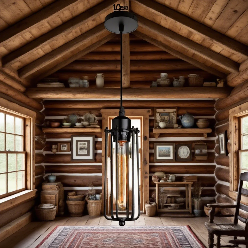 

Железная люстра для промышленного фермерского дома - винтажный американский декор в стиле ретро с потертой отделкой для столовой