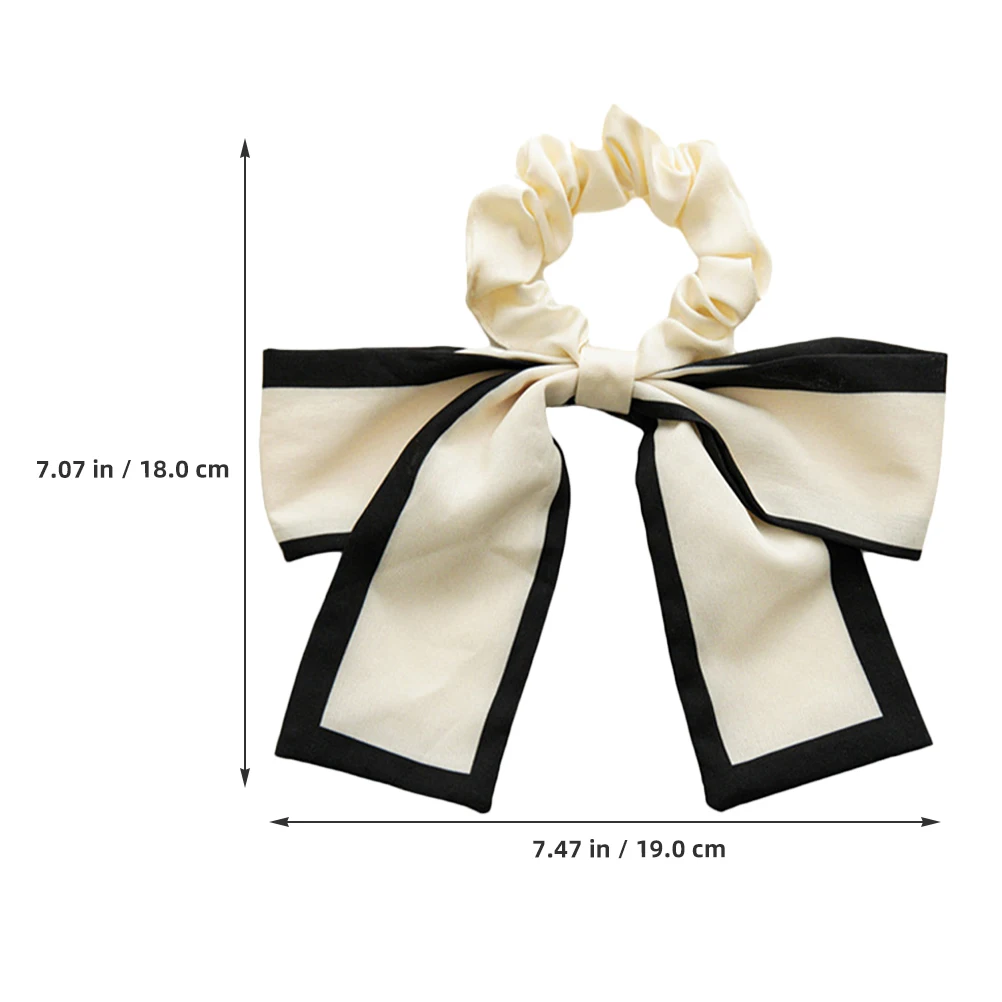 

3 Pcs Bow Tie Hair Rope Women Accessories Ropes Elastic Ties Bowknot Scrunchies Band Ribbon