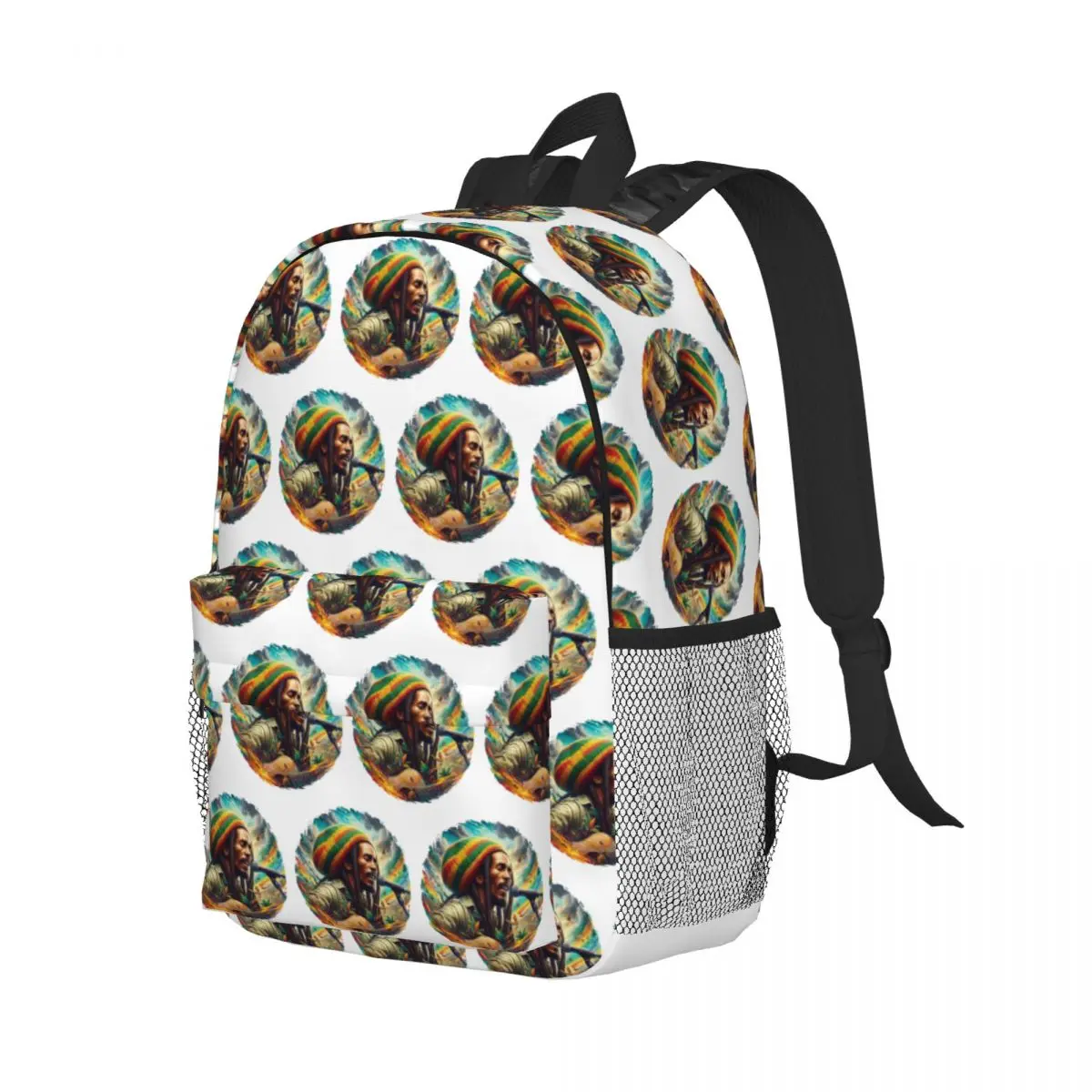 Bob Marley One Love Backpack Student Boys Girls BookBag Men Women School Bag Laptop Shoulder Bags